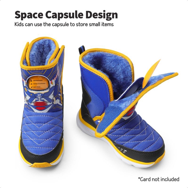 Kids Fur Lined Lightweight Snow Boots Dream Pairs
